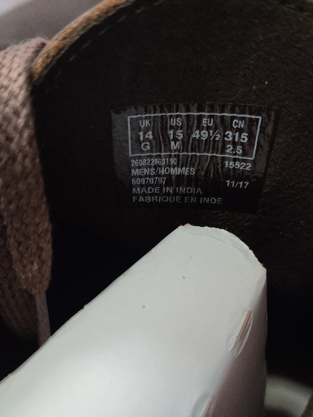 New In Box! CLARKS MEN'S BUSHACRE 2 BEESWAX LEATHER - Size 15